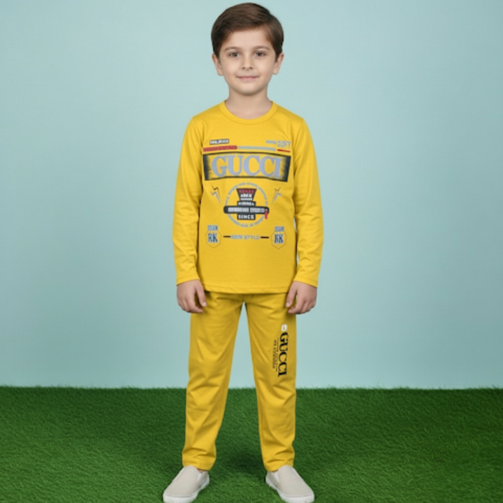 Kids Winter Trouser & Shirt Set – Cozy & Stylish Warm Wear
