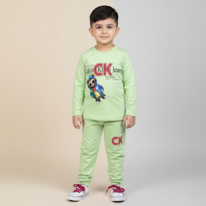 Kids Winter Trouser & Shirt Set – Cozy & Stylish Warm Wear