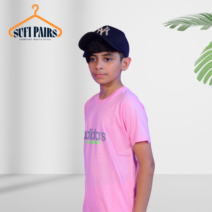 Boy's Summer Graphic T-Shirt & Trouser Sets