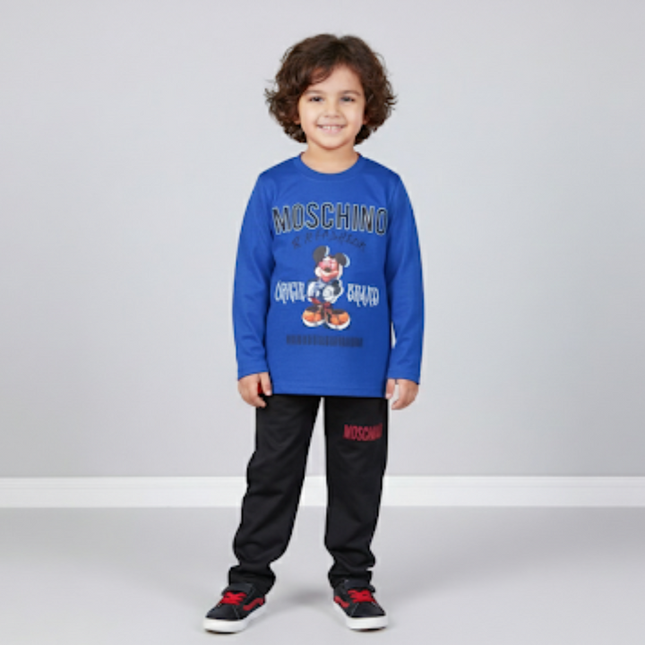 Kids Winter Trouser & Shirt Set – Cozy & Stylish Warm Wear