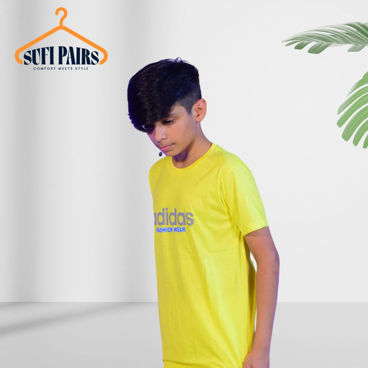 Boy's Summer Graphic T-Shirt & Trouser Sets