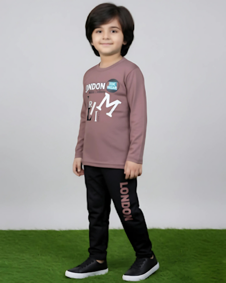 Kids Winter Trouser & Shirt Set – Cozy & Stylish Warm Wear