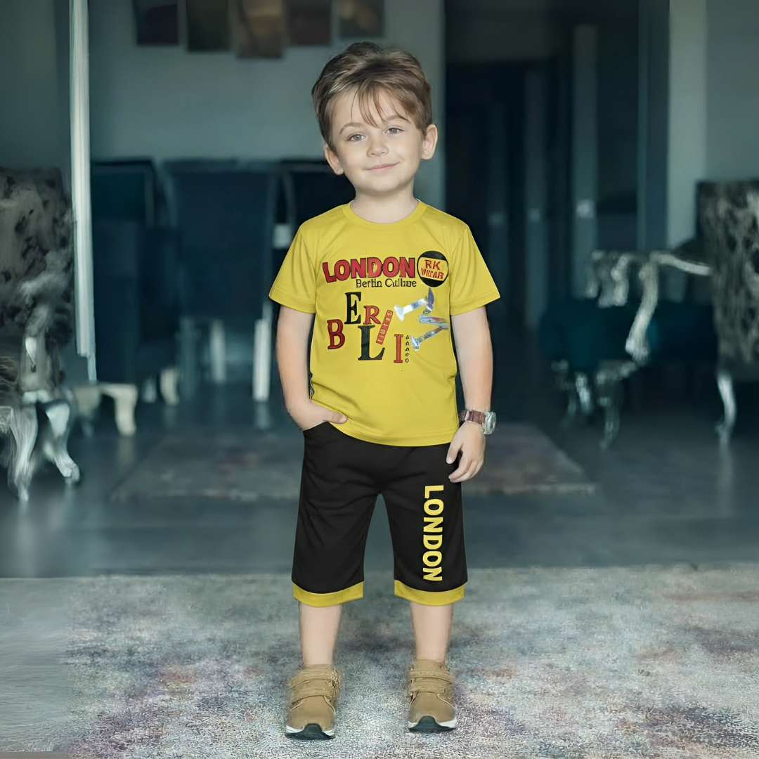 Boy’s Summer T-Shirt & Shorts Sets