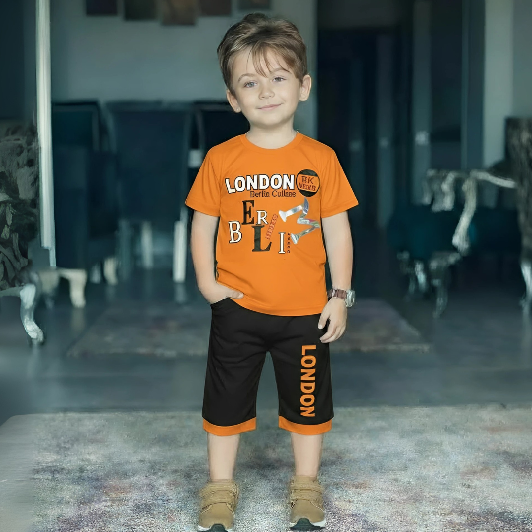 Boy’s Summer T-Shirt & Shorts Sets