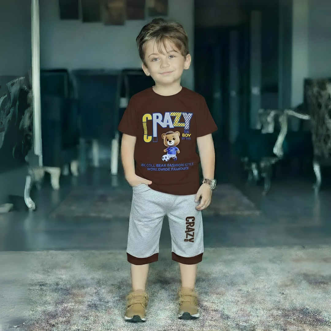 Boy’s Summer T-Shirt & Shorts Sets