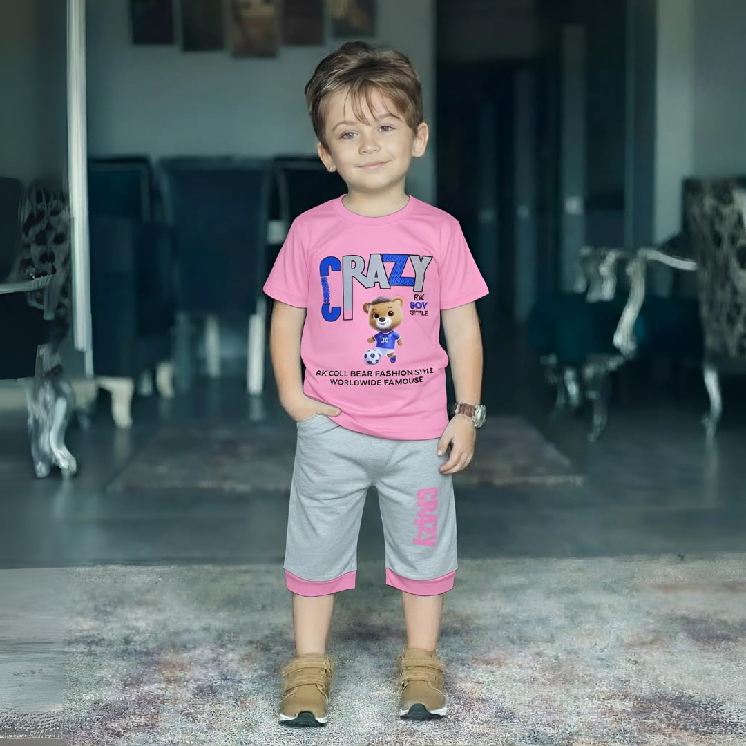 Boy’s Summer T-Shirt & Shorts Sets