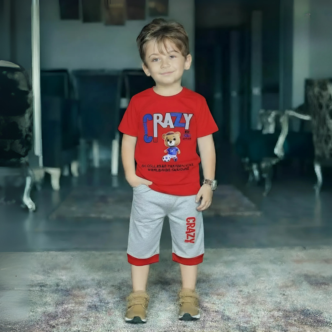 Boy’s Summer T-Shirt & Shorts Sets