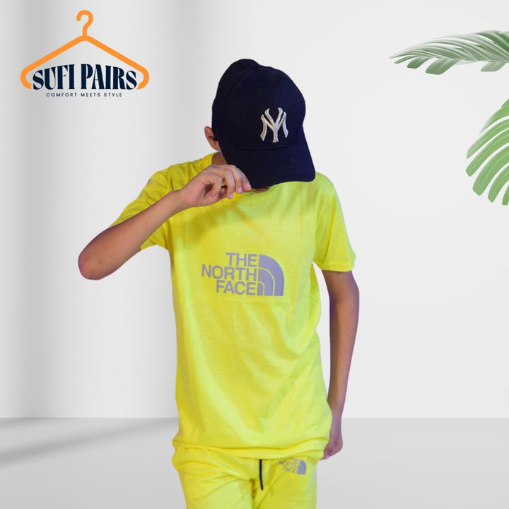 Boy's Summer Graphic T-Shirt & Trouser Sets