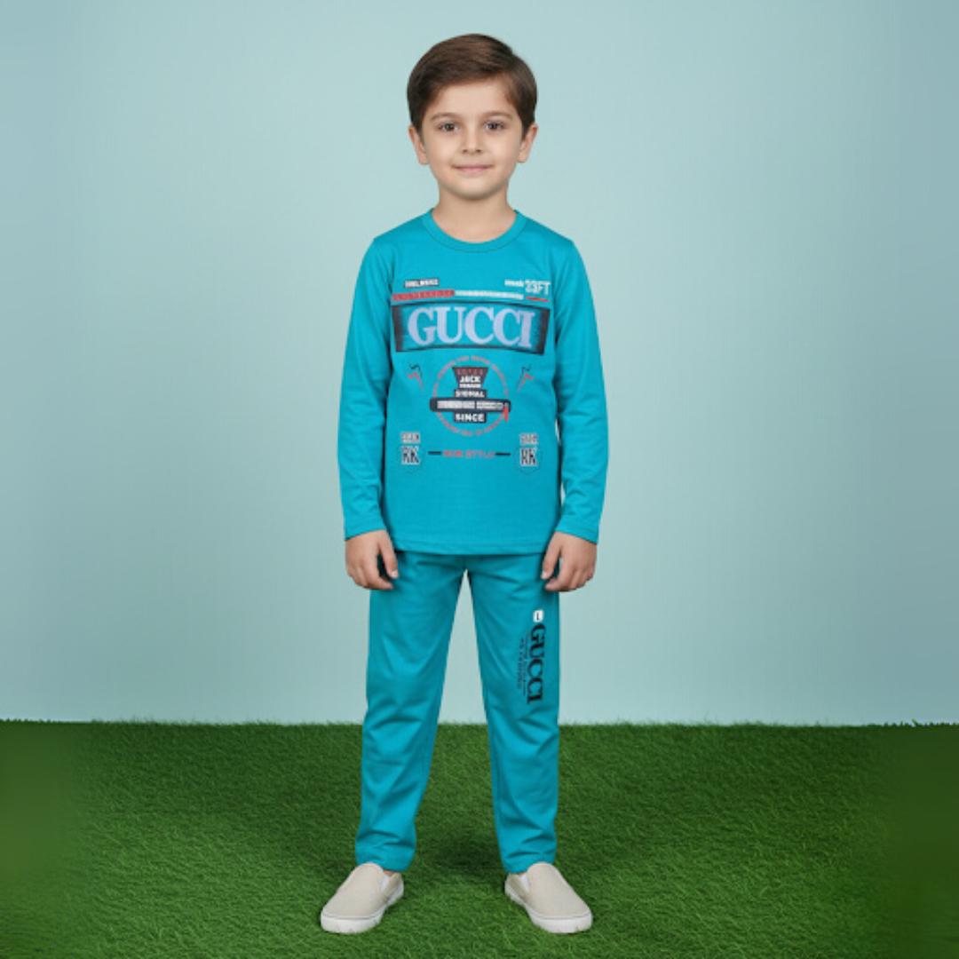 Kids Winter Trouser & Shirt Set – Cozy & Stylish Warm Wear