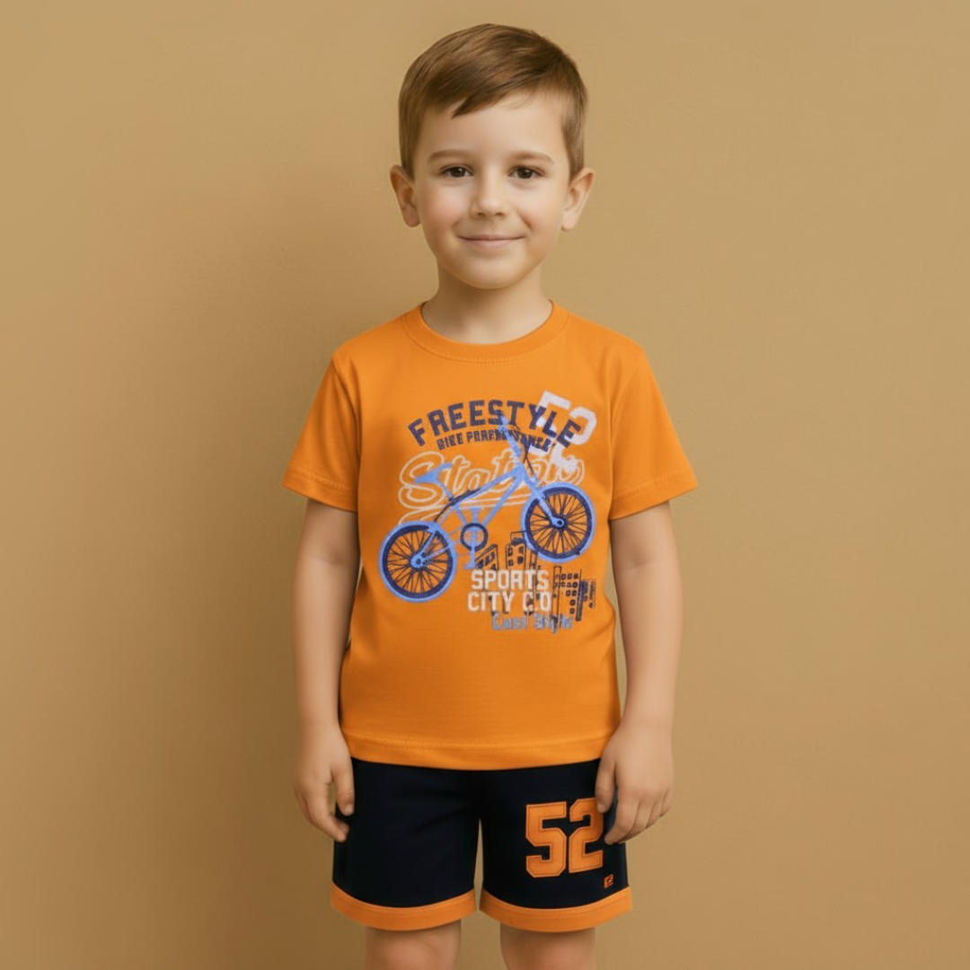 Boy’s Summer T-Shirt & Shorts Sets