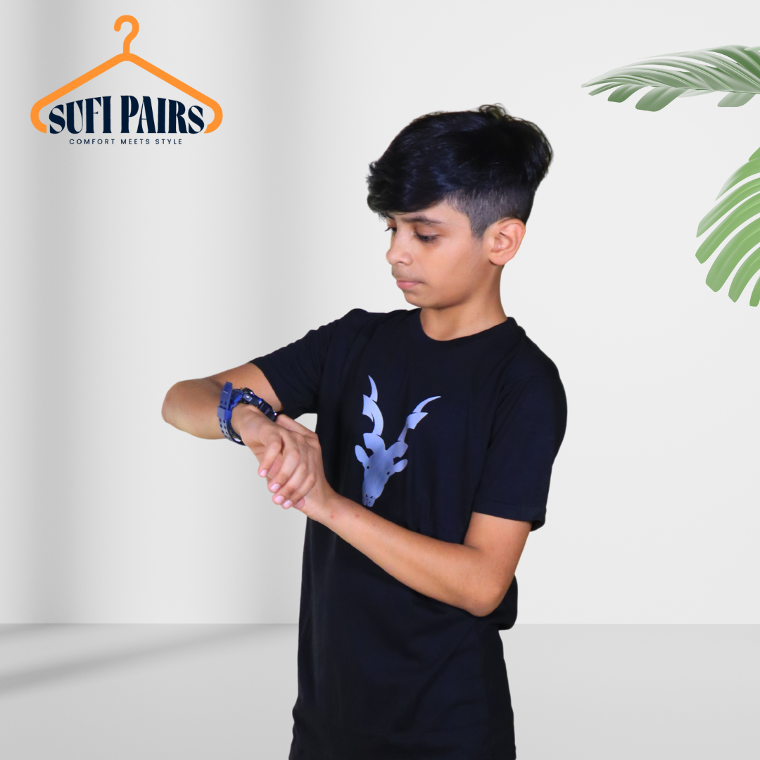 Boy's Summer Graphic T-Shirt & Trouser Sets