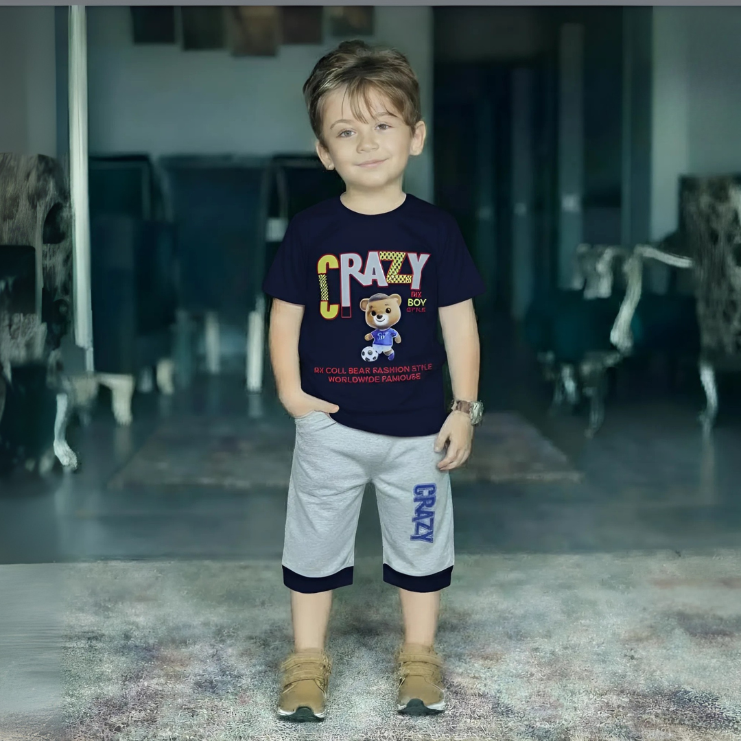 Boy’s Summer T-Shirt & Shorts Sets