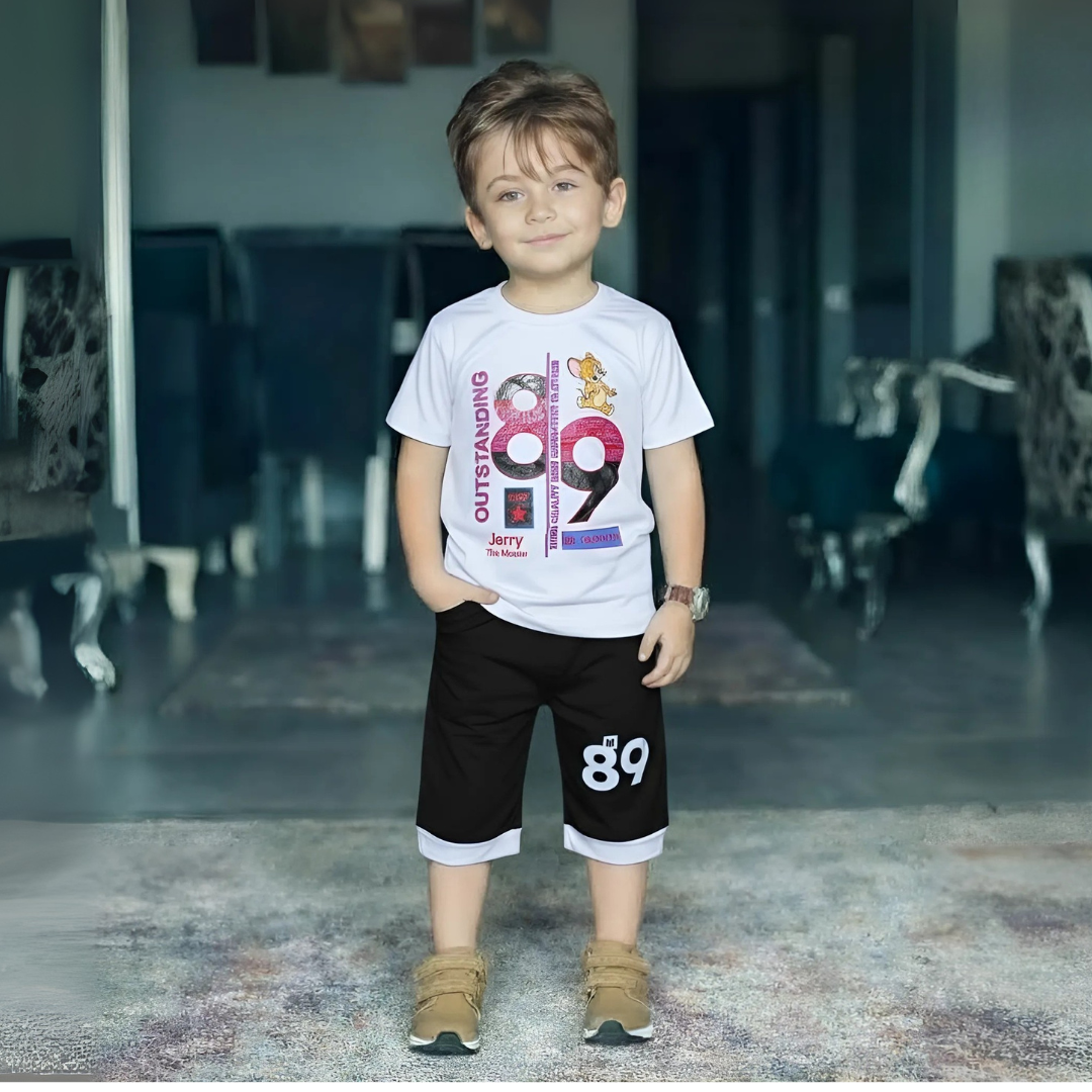 Boy’s Summer T-Shirt & Shorts Sets
