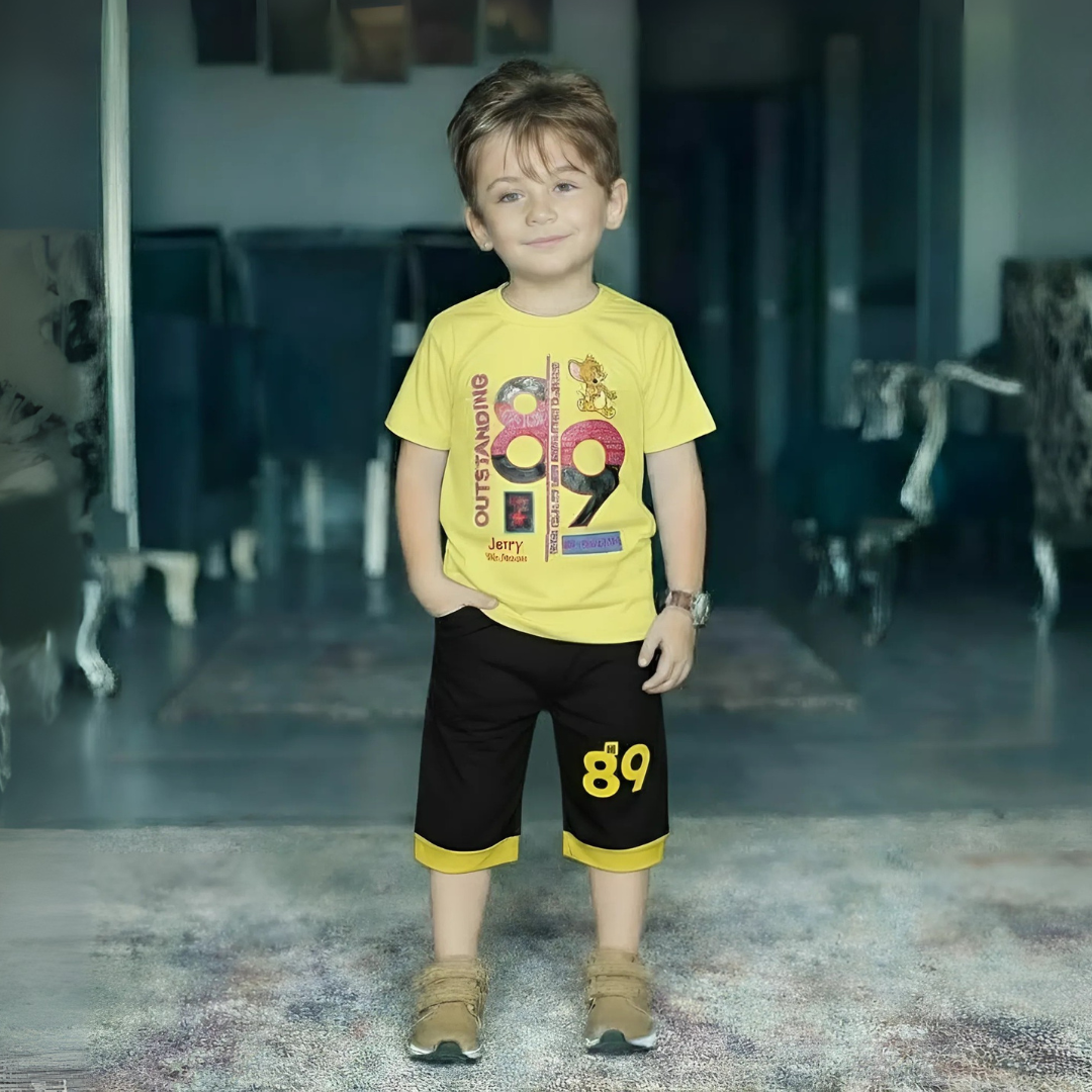 Boy’s Summer T-Shirt & Shorts Sets