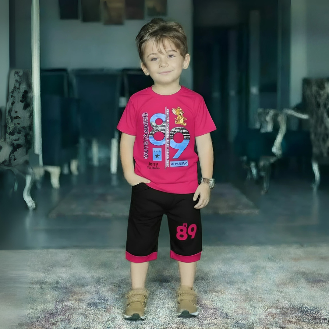 Boy’s Summer T-Shirt & Shorts Sets