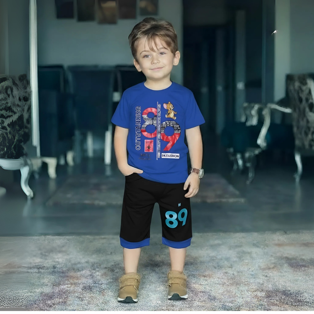 Boy’s Summer T-Shirt & Shorts Sets