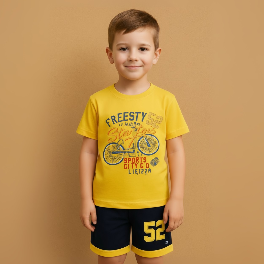 Boy’s Summer T-Shirt & Shorts Sets