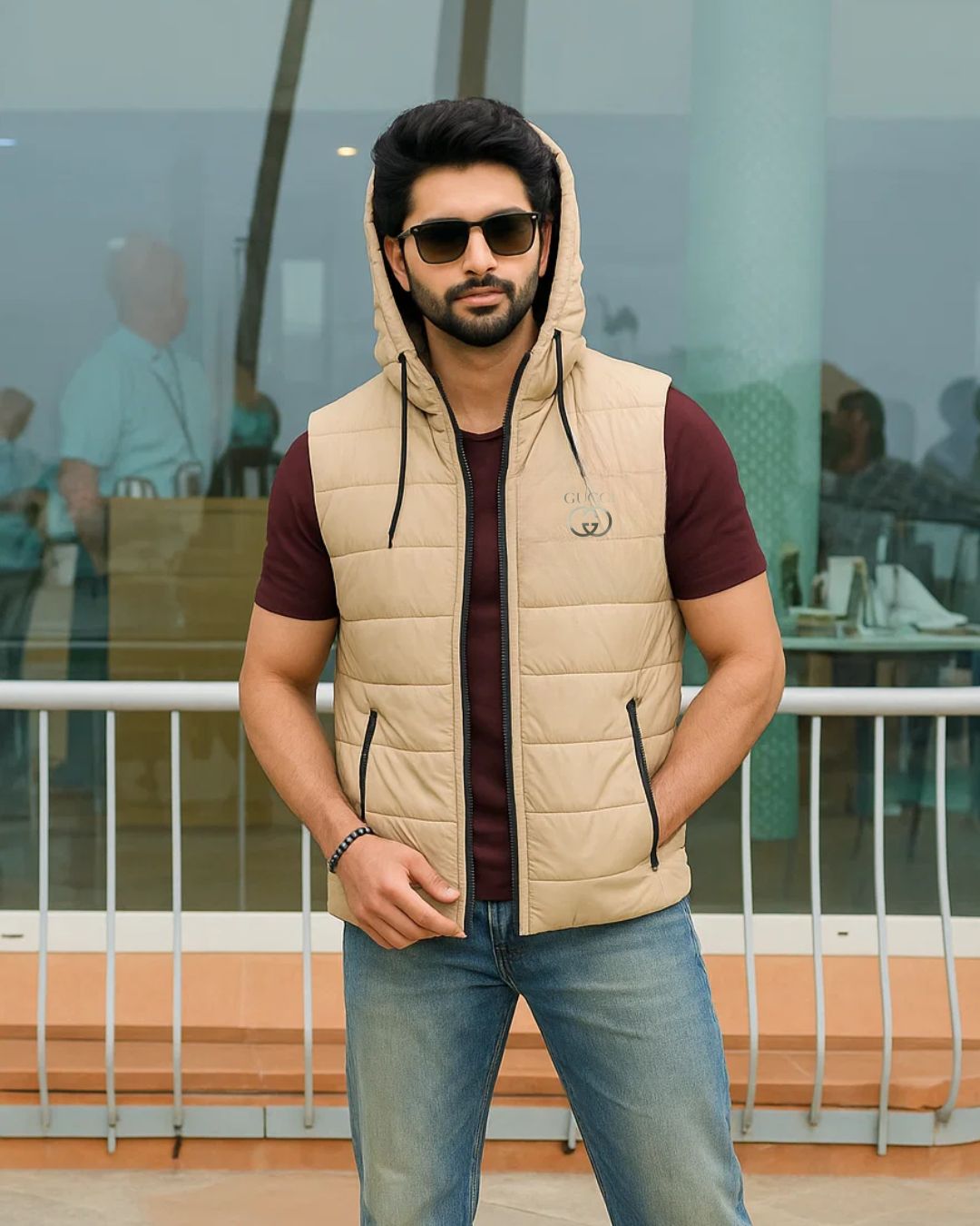 Half Sleeves Jacket for Men – Stylish & Comfortable Outerwear