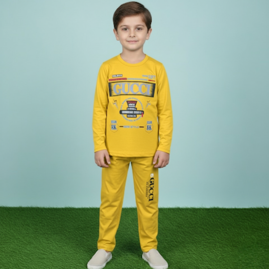 Kids Winter Trouser & Shirt Set – Cozy & Stylish Warm Wear
