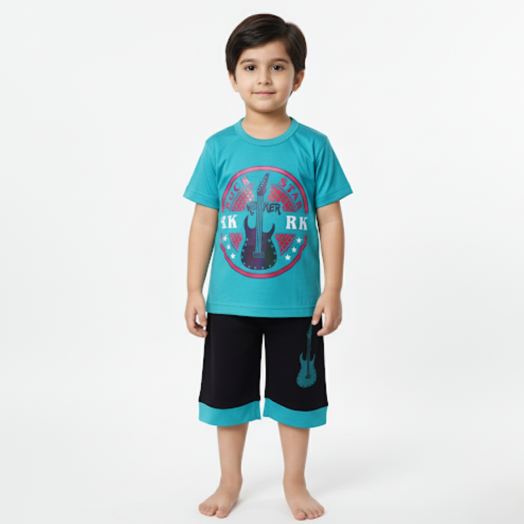 Boy’s Summer T-Shirt & Shorts Sets