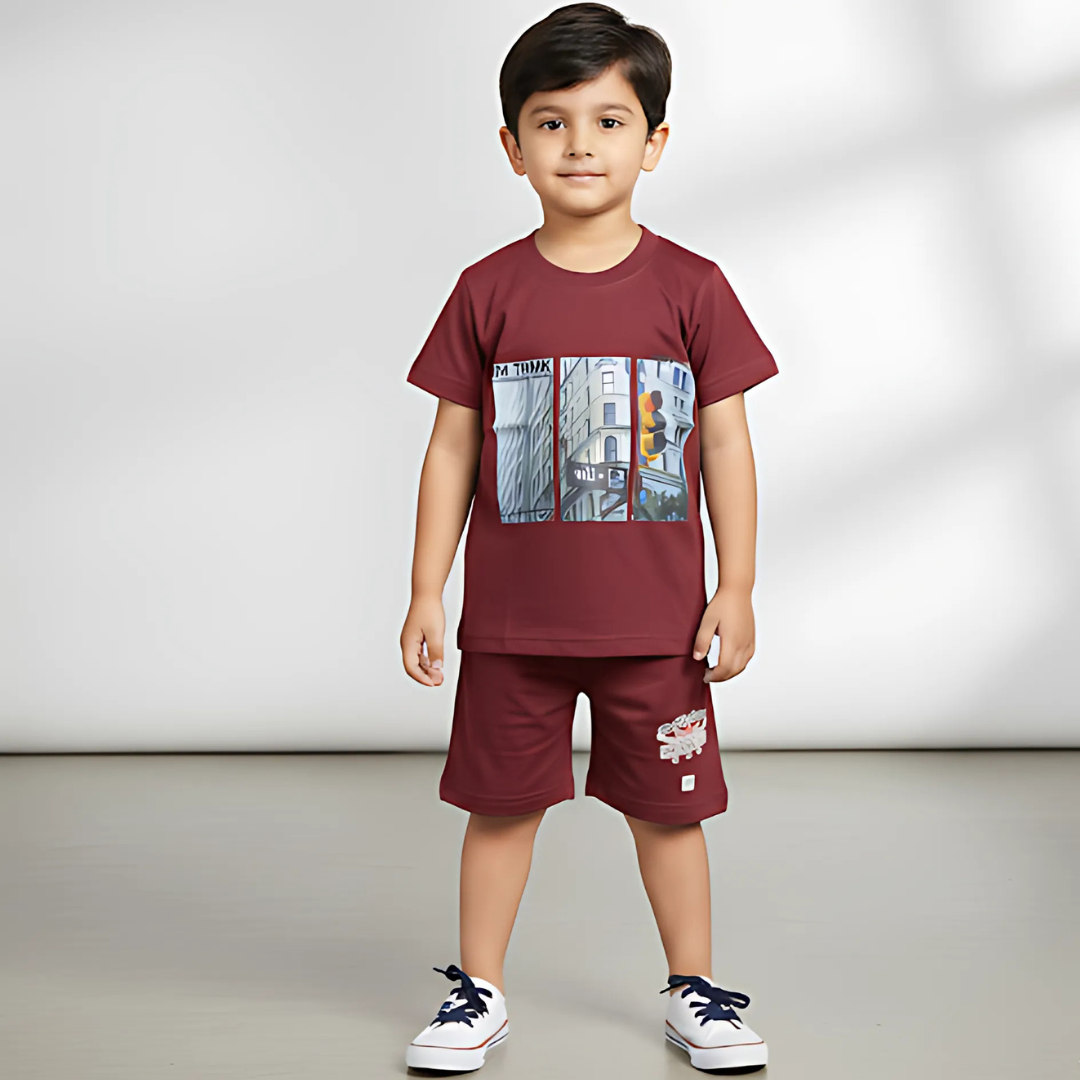 Boys’ Summer T-Shirt & Shorts Sets
