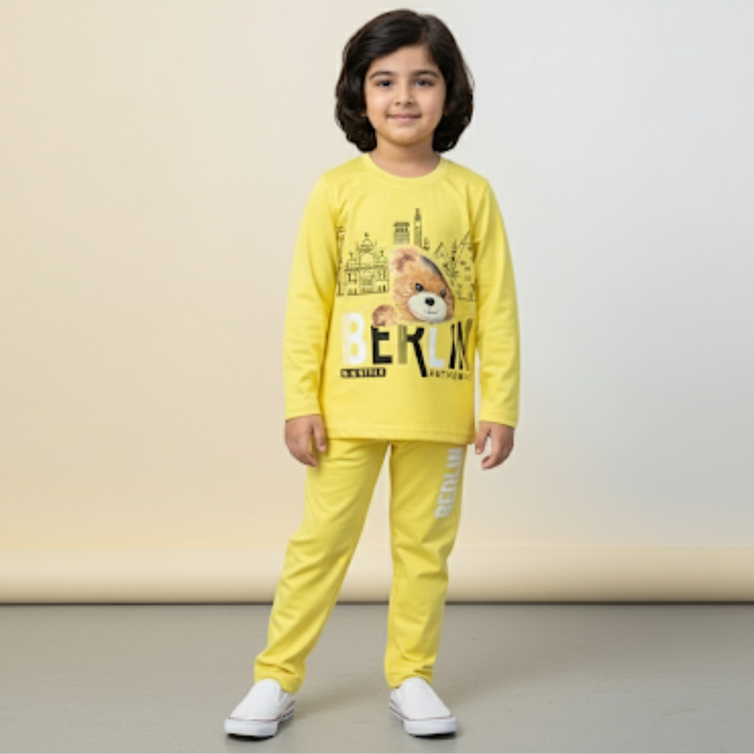 Kids Winter Trouser & Shirt Set – Cozy &amp; Stylish Warm Wear