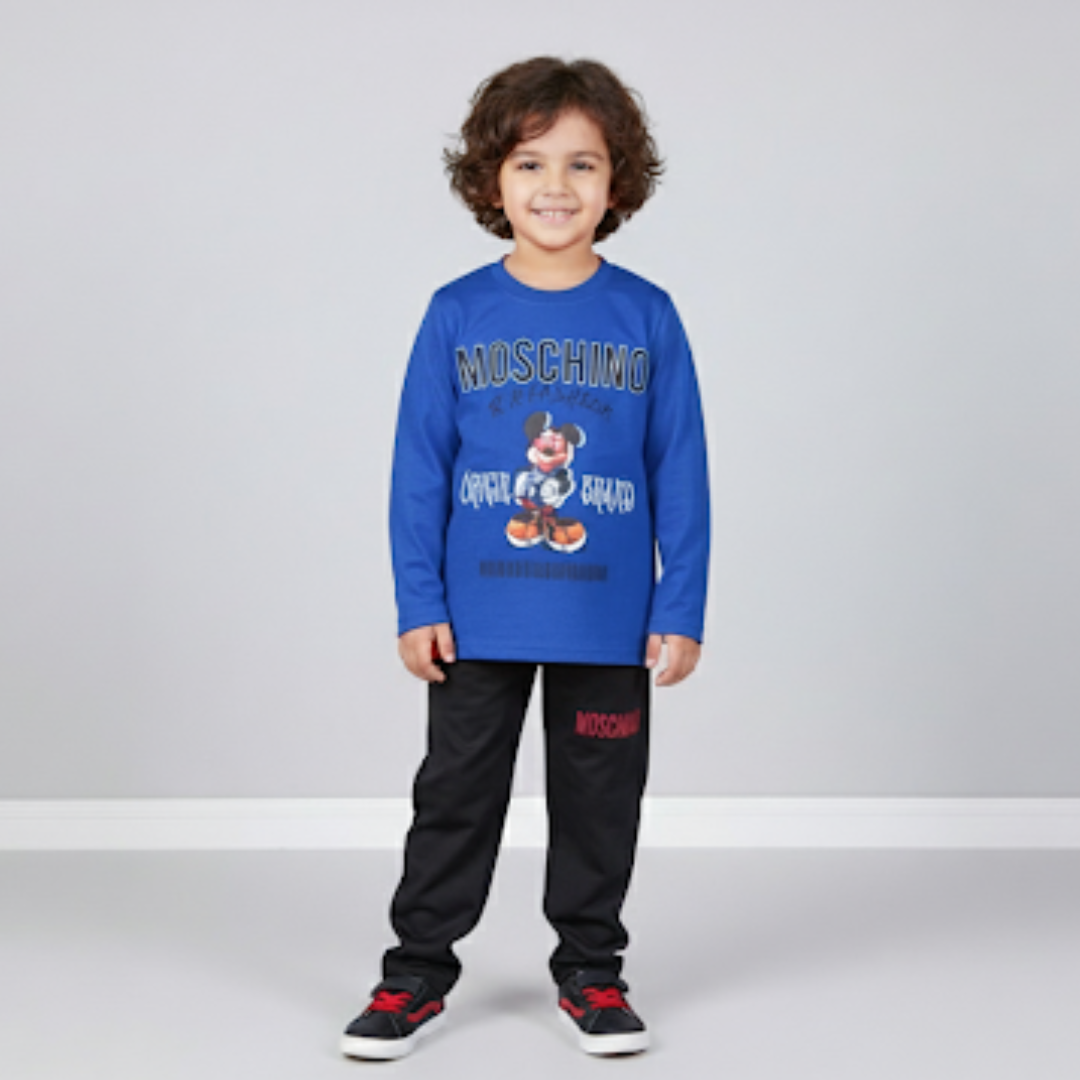 Kids Winter Trouser & Shirt Set – Cozy & Stylish Warm Wear