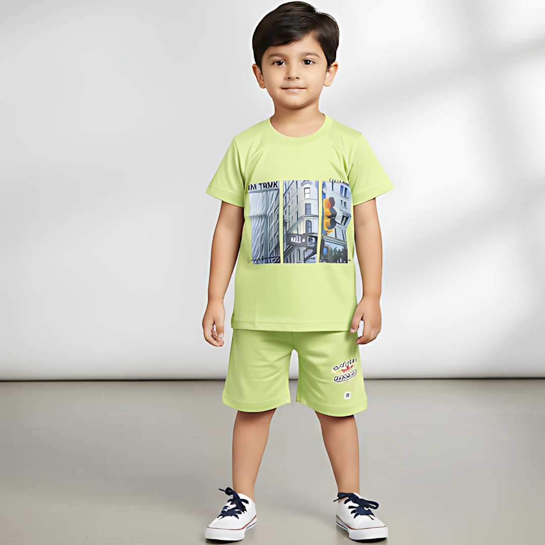 Boys’ Summer T-Shirt & Shorts Sets