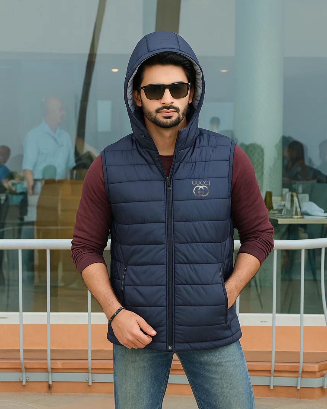 Half Sleeves Jacket for Men – Stylish & Comfortable Outerwear