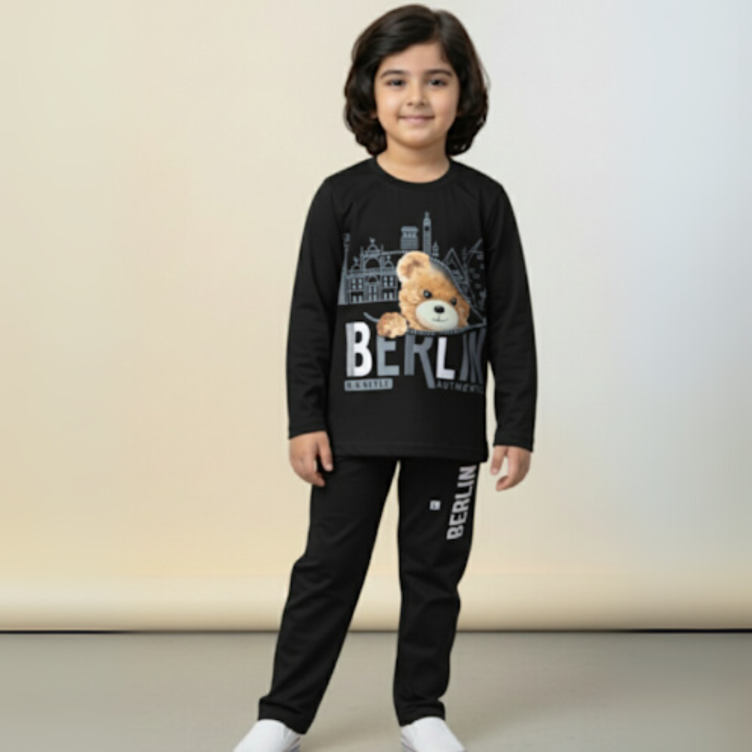 Kids Winter Trouser & Shirt Set – Cozy &amp; Stylish Warm Wear