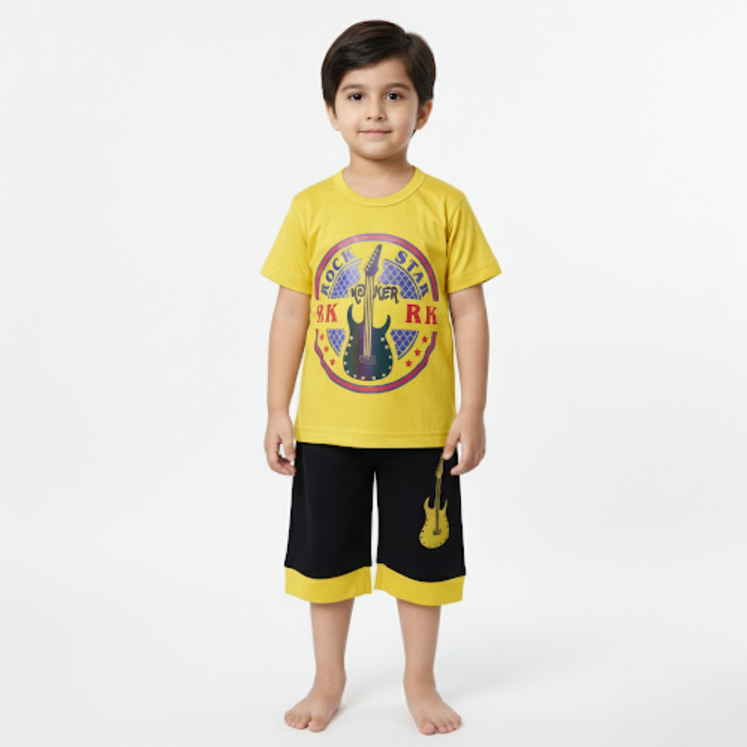 Boy’s Summer T-Shirt & Shorts Sets