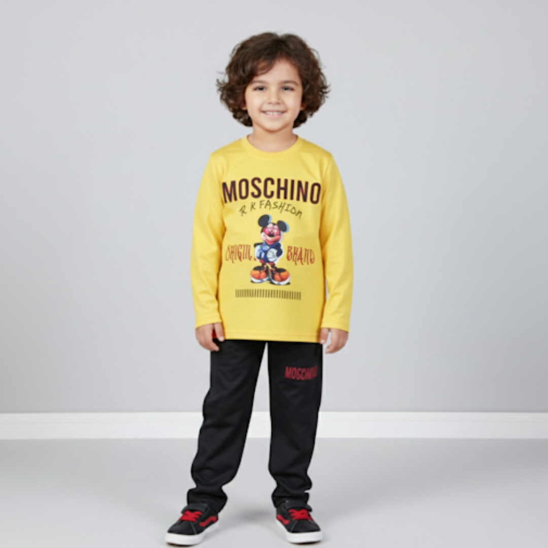 Kids Winter Trouser & Shirt Set – Cozy & Stylish Warm Wear