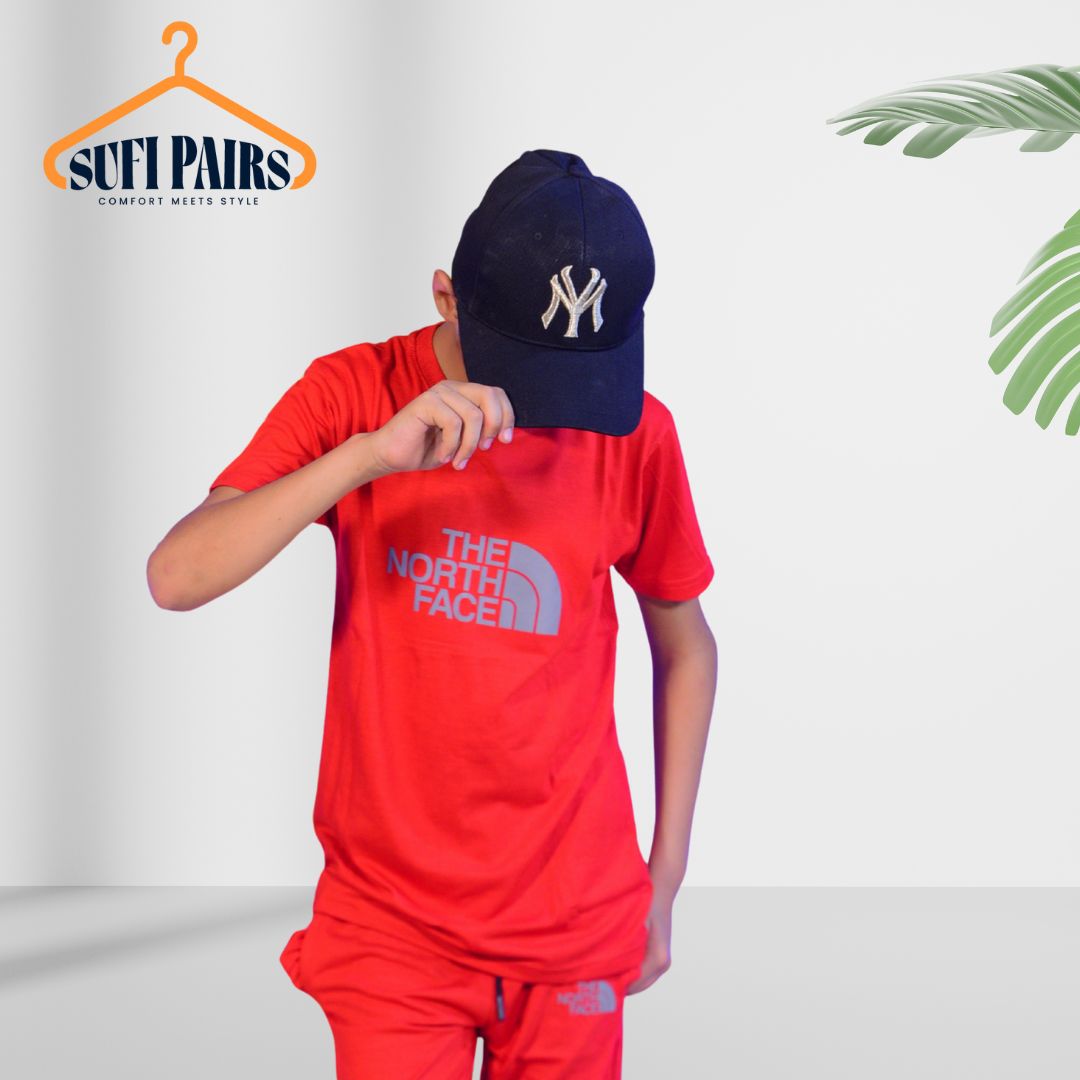 Boy's Summer Graphic T-Shirt & Trouser Sets