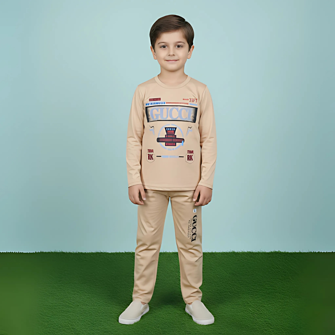 Kids Winter Trouser & Shirt Set – Cozy & Stylish Warm Wear