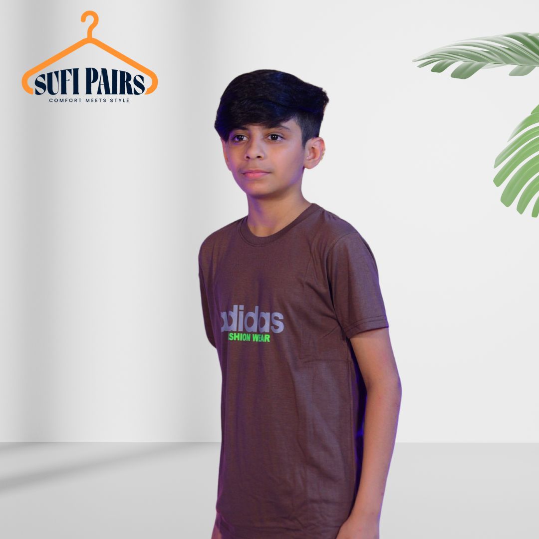 Boy's Summer Graphic T-Shirt & Trouser Sets