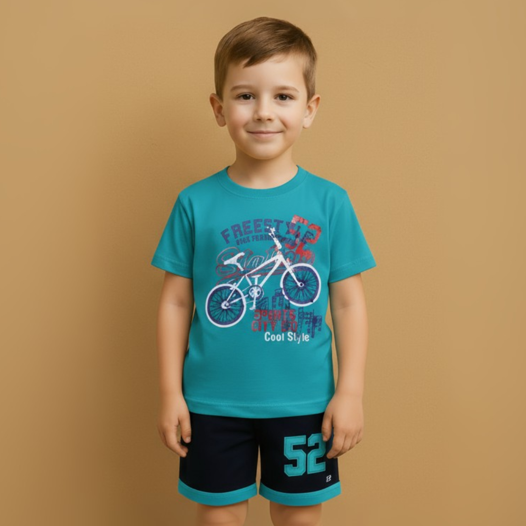 Boy’s Summer T-Shirt & Shorts Sets