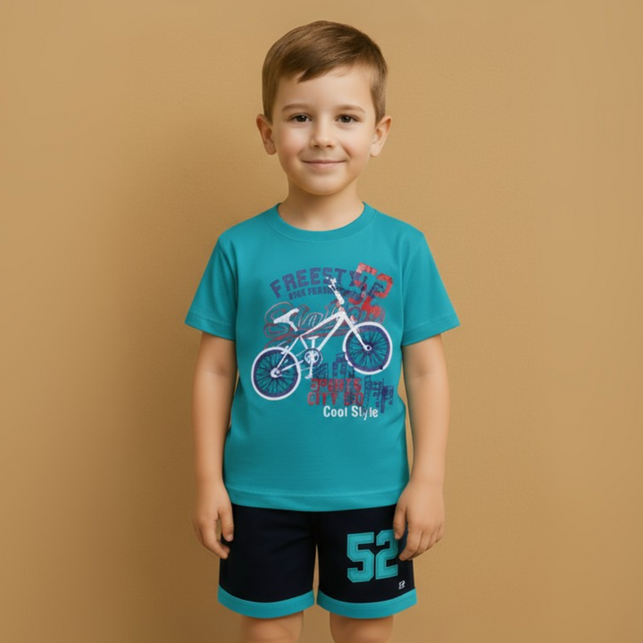 Boy’s Summer T-Shirt & Shorts Sets