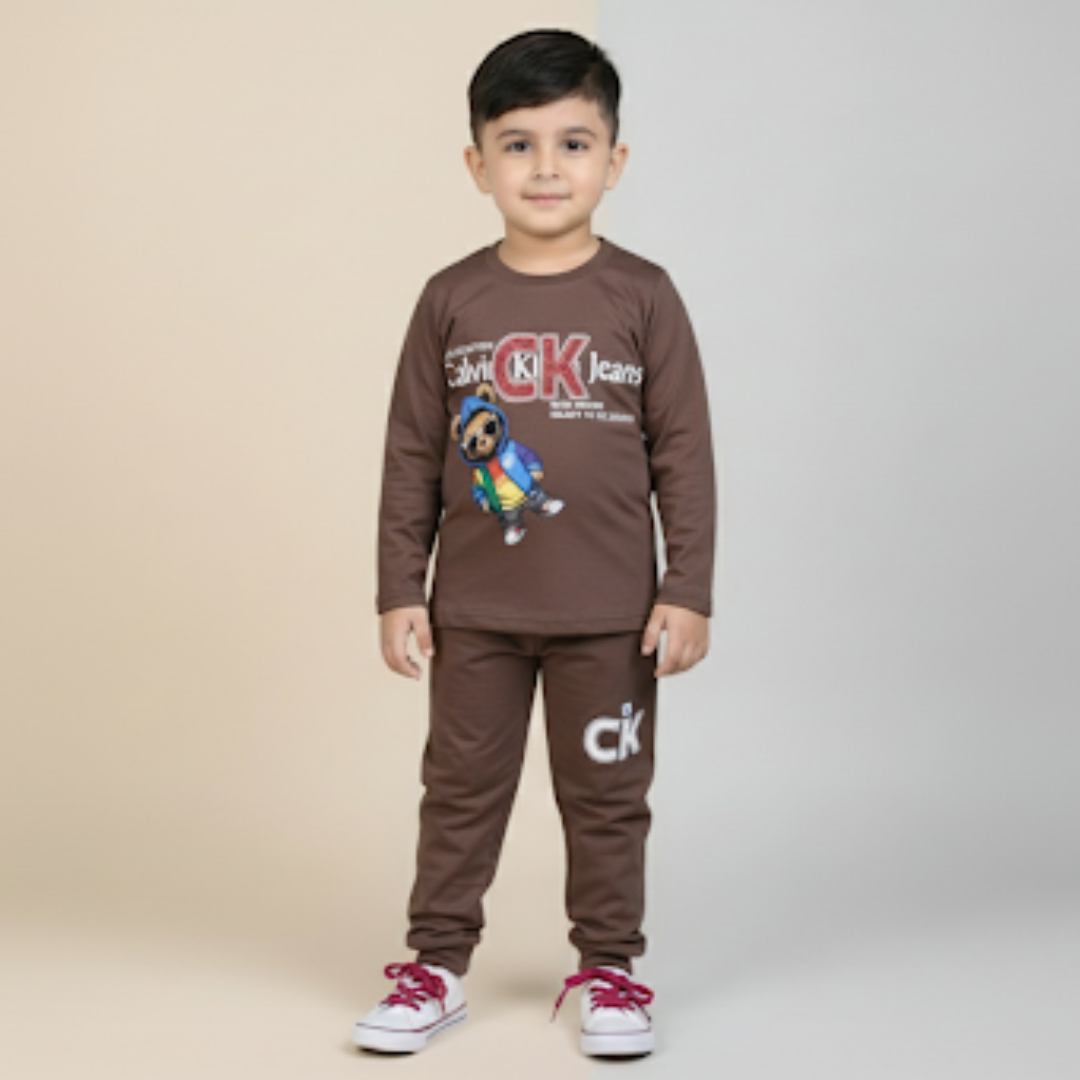 Kids Winter Trouser & Shirt Set – Cozy & Stylish Warm Wear