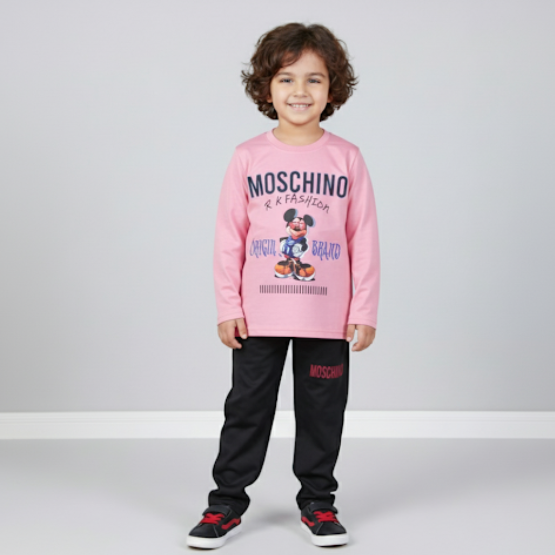 Kids Winter Trouser & Shirt Set – Cozy & Stylish Warm Wear