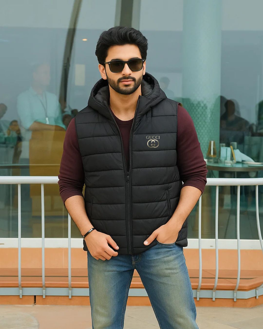 Half Sleeves Jacket for Men – Stylish & Comfortable Outerwear