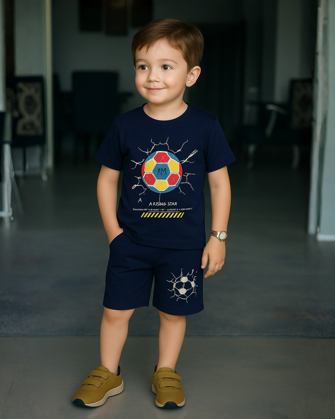 Boys’ Summer T-Shirt & Shorts Sets