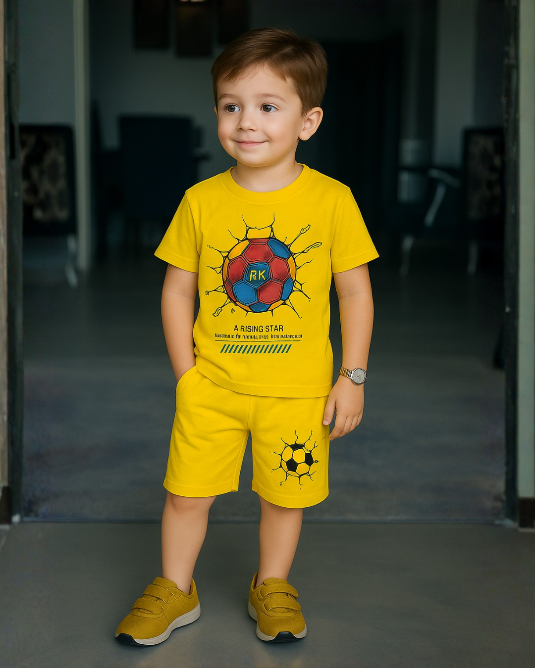 Boys’ Summer T-Shirt & Shorts Sets