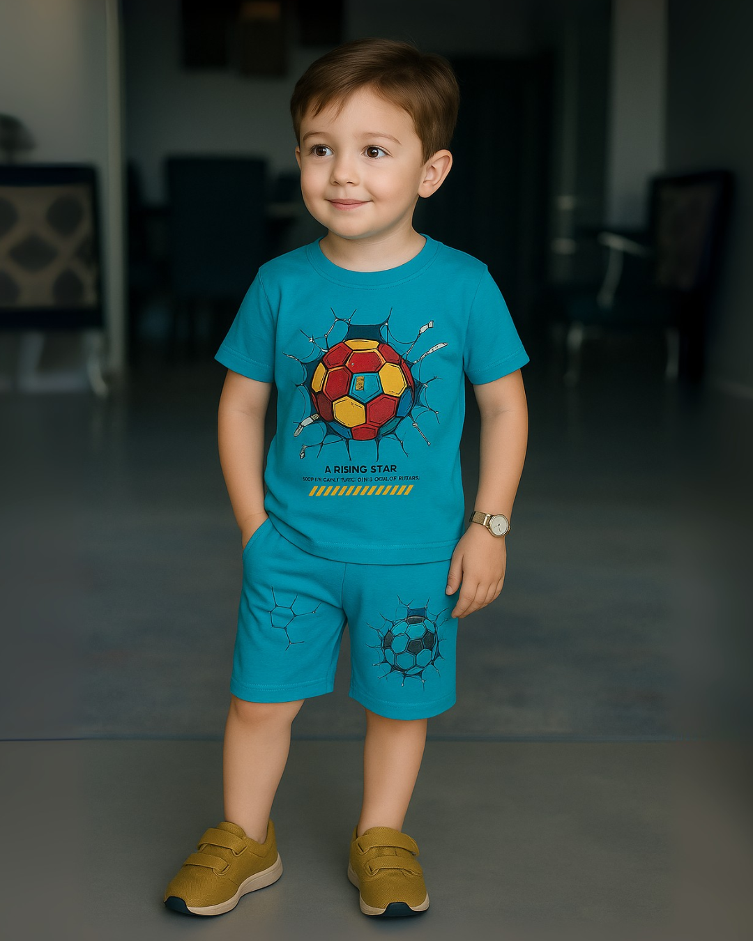 Boys’ Summer T-Shirt & Shorts Sets