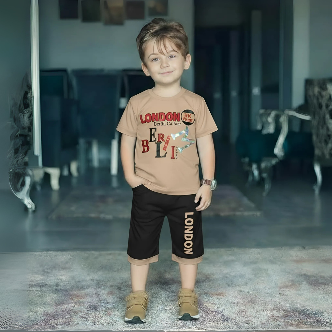 Boy’s Summer T-Shirt & Shorts Sets