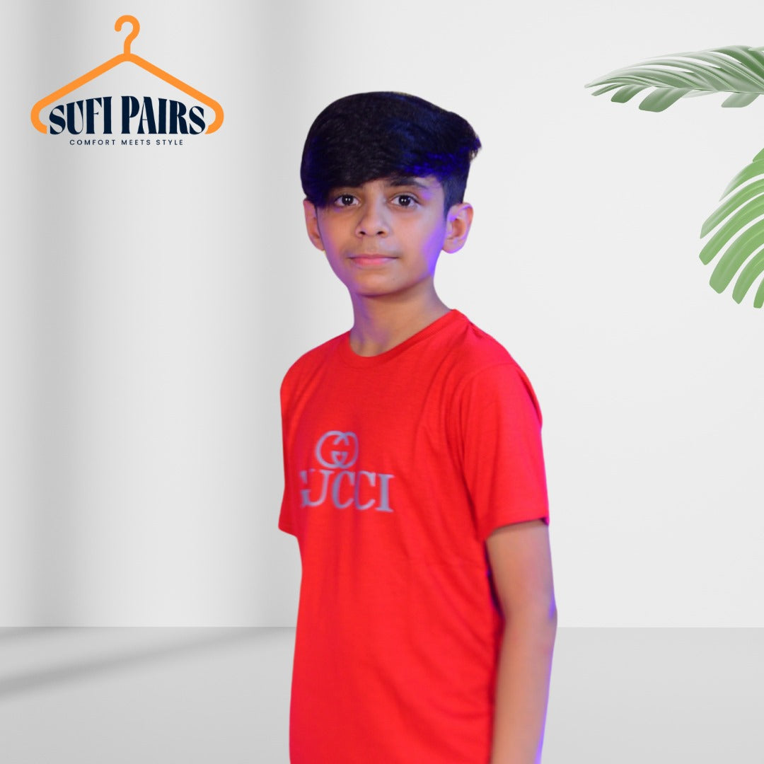 Boy's Summer Graphic T-Shirt & Trouser Sets