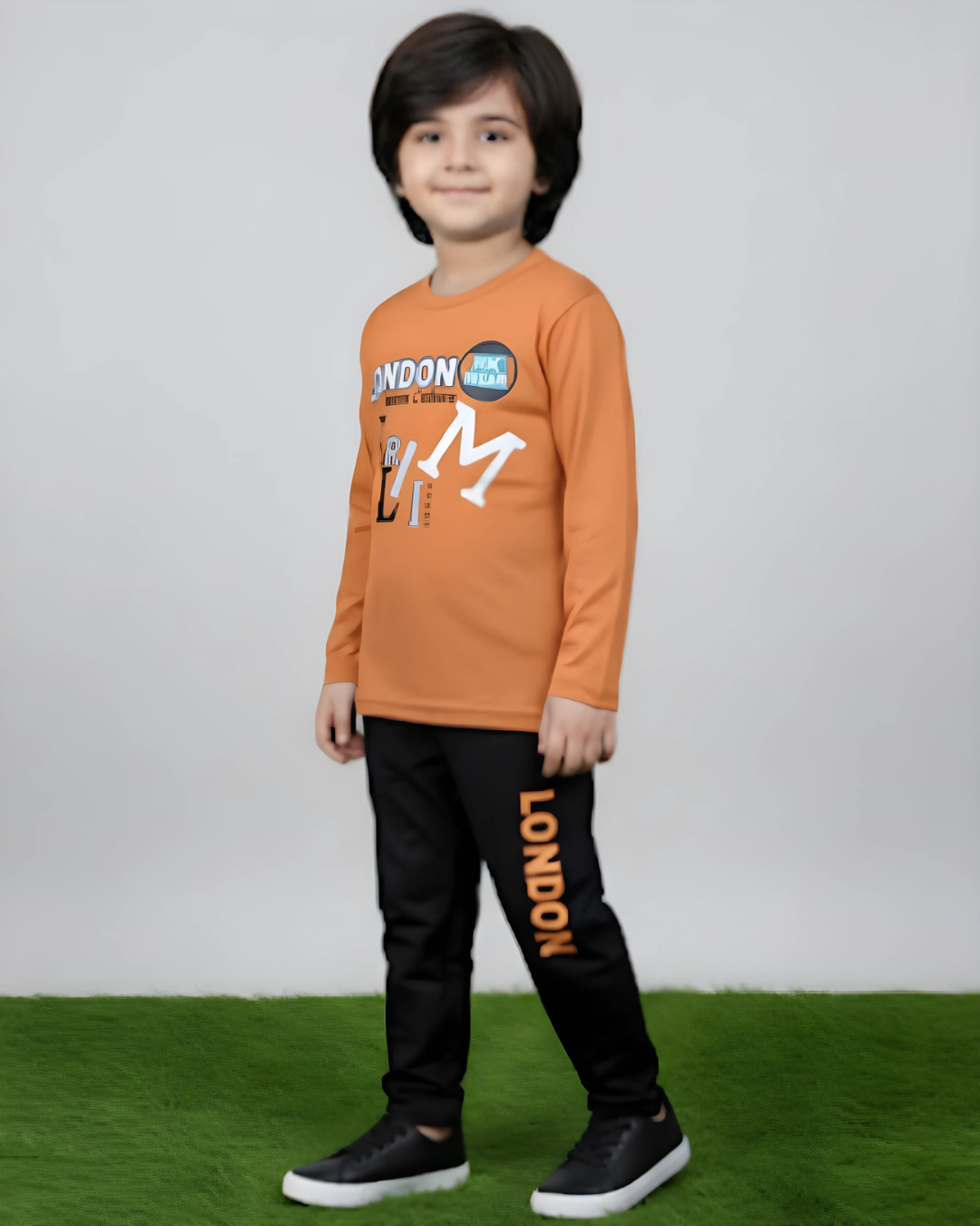 Kids Winter Trouser & Shirt Set – Cozy & Stylish Warm Wear